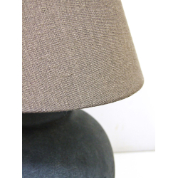 Lampa ceramiczna Rustykalna z abażurem 45cm